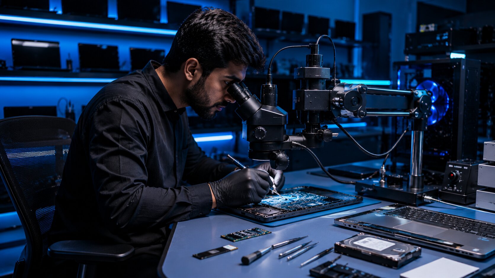 Laptop Repair Shop in Adajan Surat